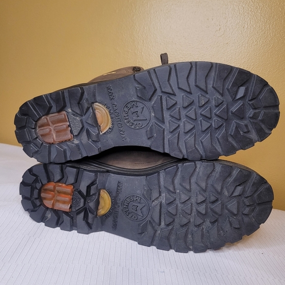 Mephisto Tan Lace Up Boots - Picture 3 of 10